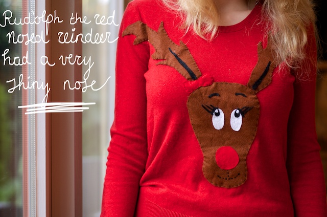 Maak je eigen Rudolf trui