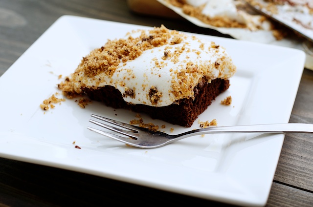 brownie met marshmallow, goed brownie recept, zachte brownies, brownies maken, zelf brownies maken