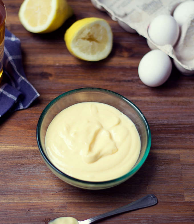 recept voor zelfgemaakte mayonaise, zelf mayonaise maken, recept mayonaise