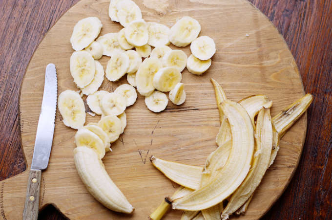 zelf bananenchips maken, recept bananenchips, gezonde chips