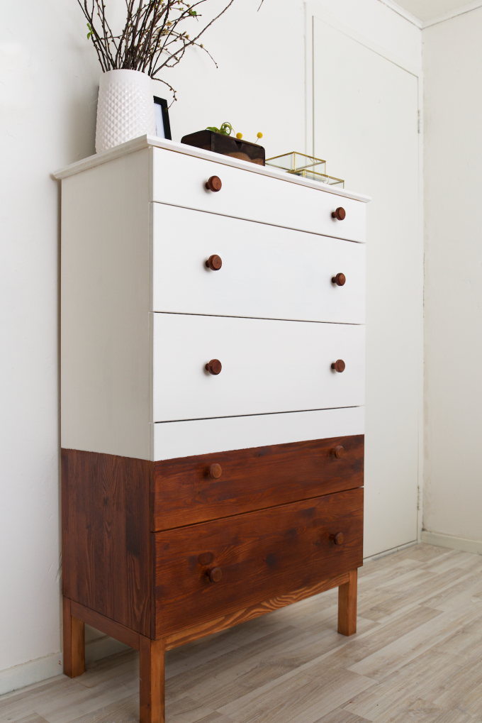 Restyled: mid-century ladekast (IKEA-hack!) | A Cup of