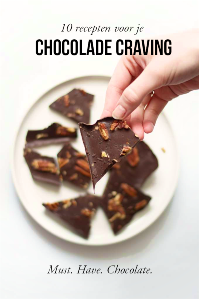 Recepten voor je chocolade cravings