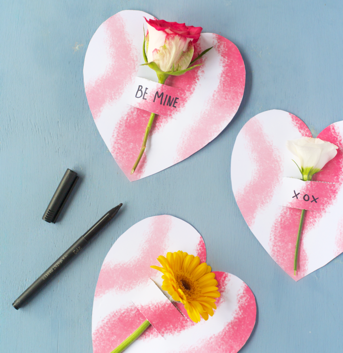 Valentijn DIY met bloemen 3